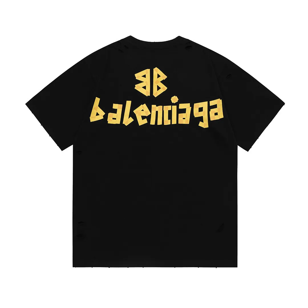Balenciaga 2026New Arrival logo Same Style t · 260 100％ · 32 · ：Black Size：XS S M L